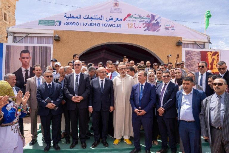 Souss-Massa .. The opening of the al-Loz festival in Tafraout and the launch of projects for agricultural and rural development (photos)
