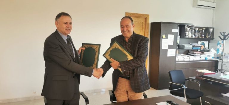 Oujda .. sign a cooperation protocol between the Tsagnas association and the National School of Trade and Management (Photos)