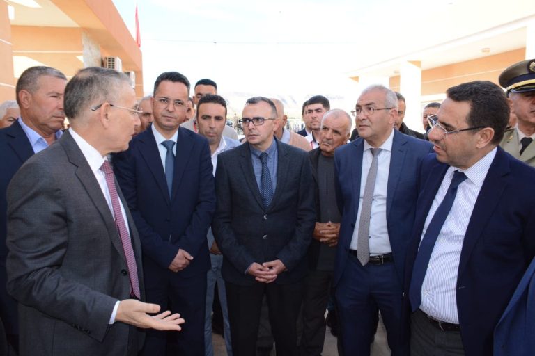 Oujda Anjad .. an inspection visit and an inspection of new development projects