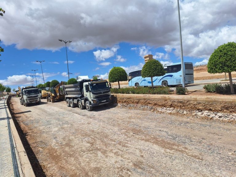 Oujda .. works to prepare and strengthen the city's entrances to a new urban face