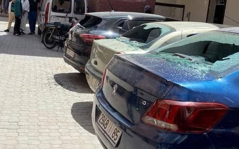 A special security group stopped the criminal who ruined many cars in Marrakech (photos)