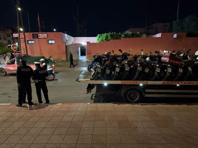 Marrakech Security is launching a security campaign against bicycle owners who violate the law (photos)