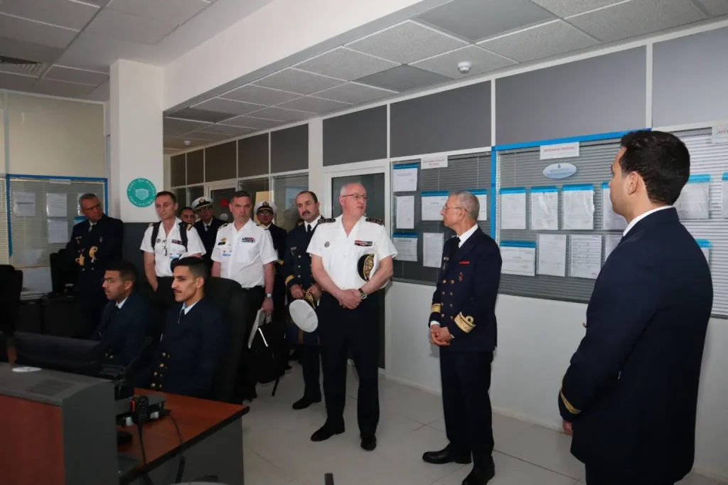 A NATO delegation improves military cooperation with the Moroccan Royal Navy