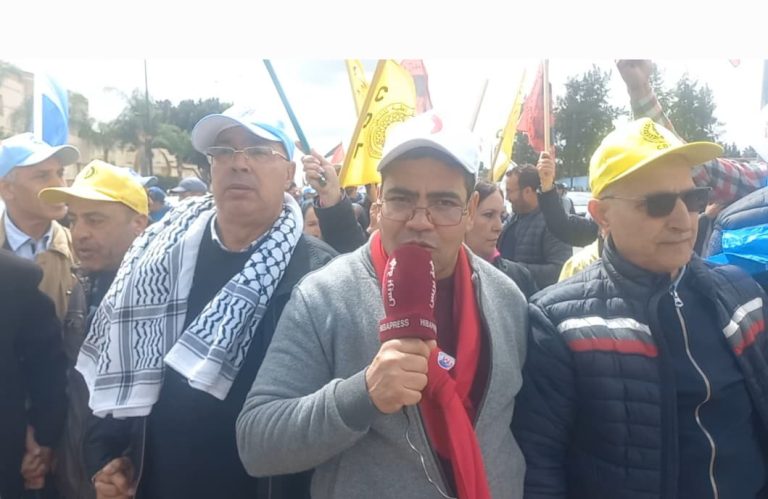 A massive protest march in Fez denounces the murder of Professor Arfoud (video)
