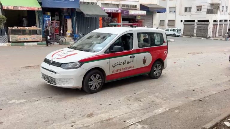 A terrible accident of mercy in Casablanca .. a young man suffering from serious burns in a mysterious accident