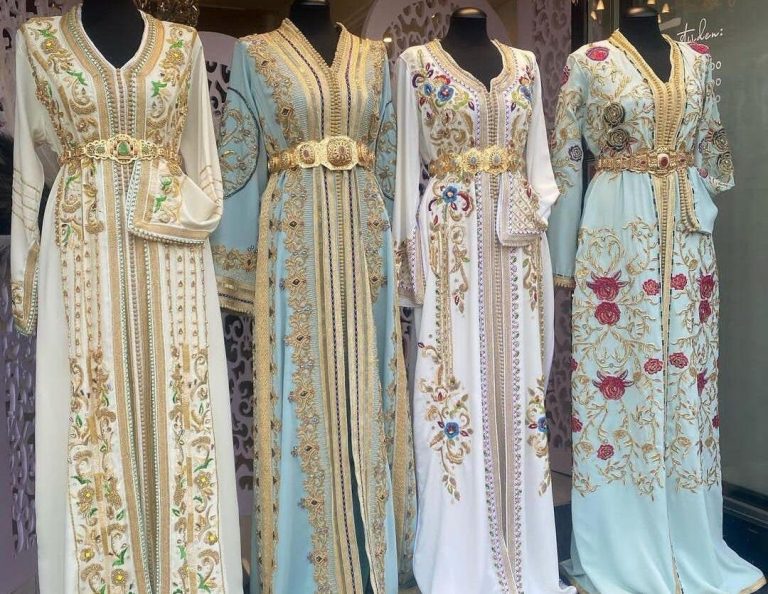 Abu Dhabi opens his arms to the magic of the Moroccan caftan