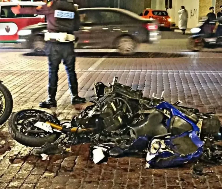 Agadir .. a young man was killed in a terrible traffic accident