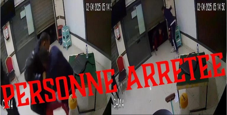 Agadir .. stopping a person involved in the attack, accompanied by his son in a cafe