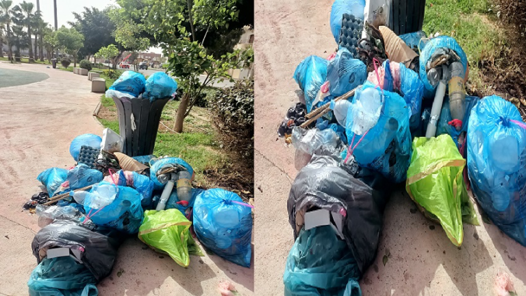 Agadir… crawling household waste on the challenges and perspectives of green spaces