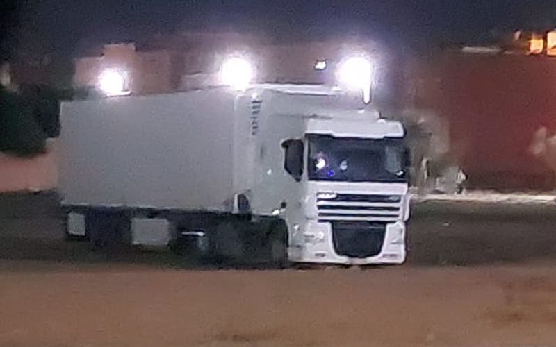Ait Melloul .. a noise of truck engine passes the residents of the population at night