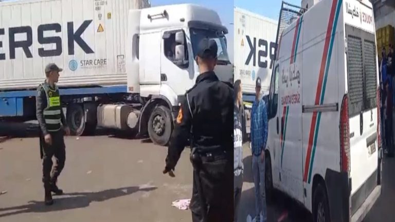 Al -Bayda .. an AFOCA truck was seized of smuggling on the wholesale market (video)