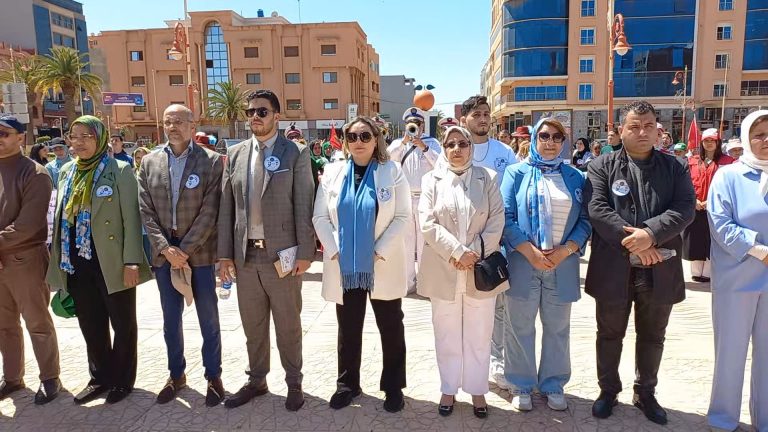 Berkane .. Badr Organization for Persons Whing Handicility organizes version 07 for the carnival "Creative Secret" (video) (video)