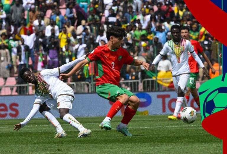 For the first time in its history ... The Moroccan national team for less than 17 years has crowned the African Cup