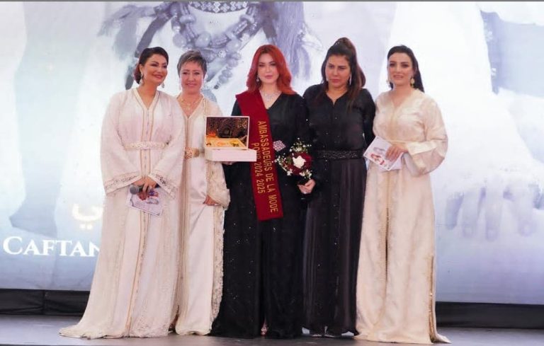 Khawla Bin Imran crowned the title of "Moroccan Caftan ambassador" (photos)