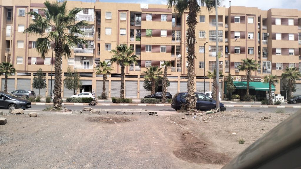 Marrakech .. request to open a vital road for a residential residence resident in Brady 2