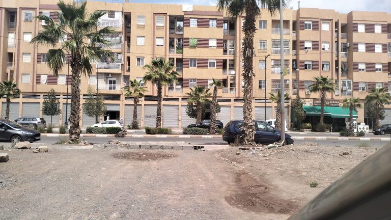 Marrakech .. request to open a vital road for a residential residence resident in Brady 2