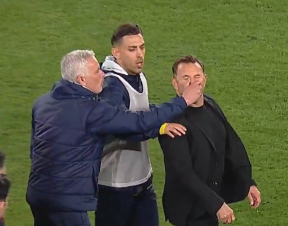 Mourinho attacked the Galatasaray coach after an exciting match in the Turkish Cup (video)