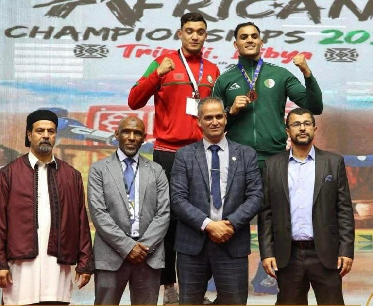 Nador celebrates his hero. Suhaib aqiri is crowned with tripoli (photos)