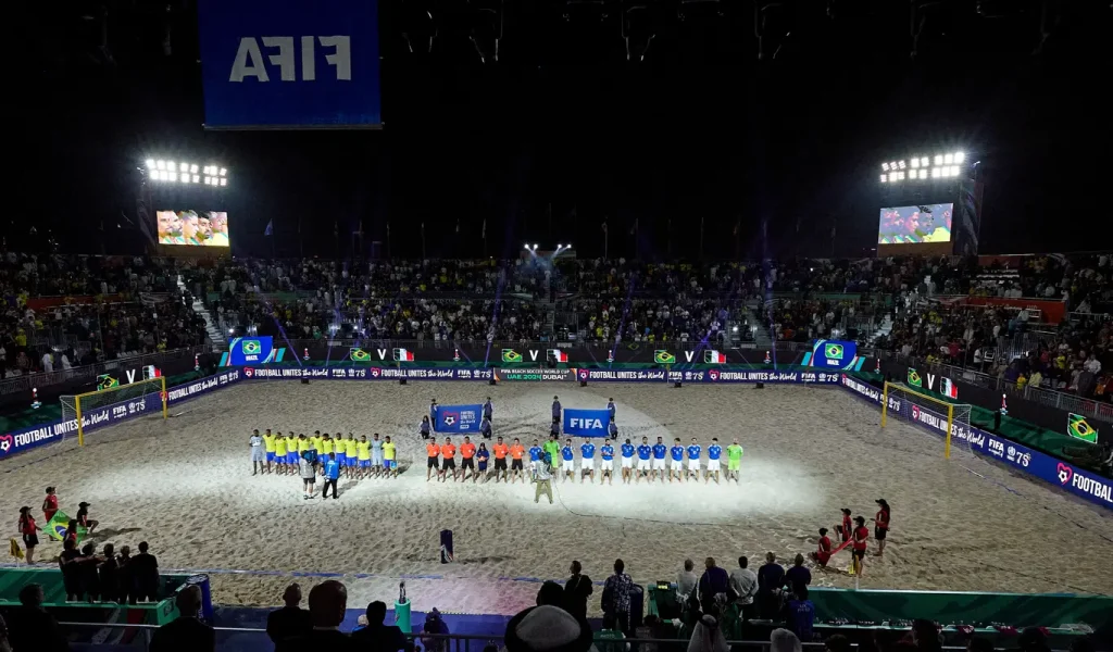 Or watch the world of Beach Soccer 2025 live