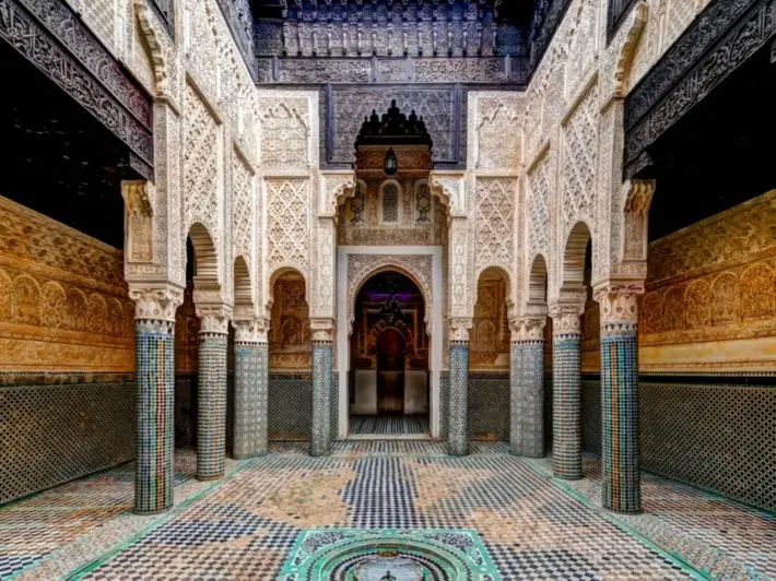 Palermo .. an exhibition that celebrates Moroccan life, colors and architecture