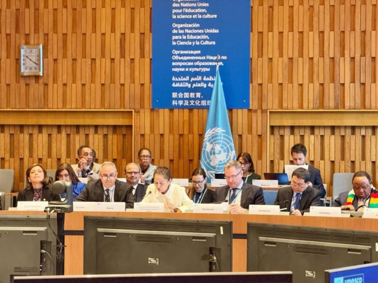 Paris: the Minister of Higher Education, Scientific Research and Co-Prises Innovation A Ministerial Round Table in the context of world ministerial dialogue on scientific diplomacy
