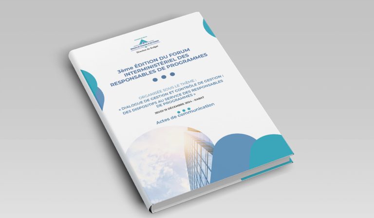 Proceedings of the third edition of the inter -ministerial forum of programs organized under the theme "Management dialogue and management control: devices at the service of program managers"