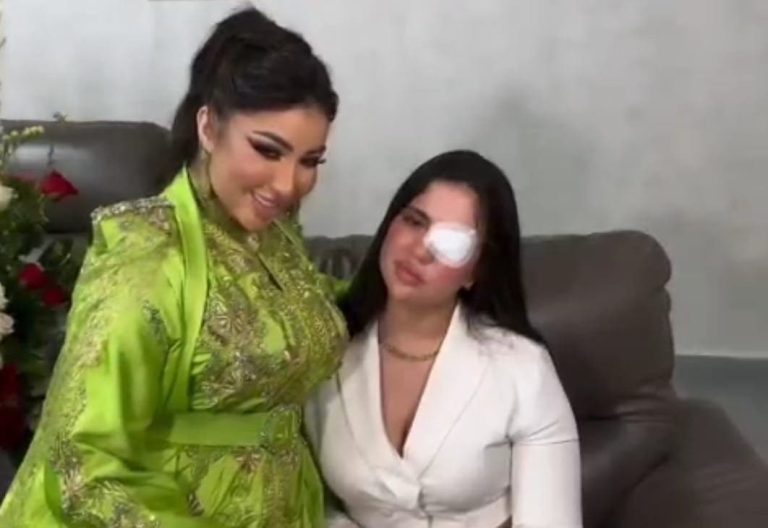 Rabab al -Bani defies the disease and draws attention to the party of Donia Batma -an image