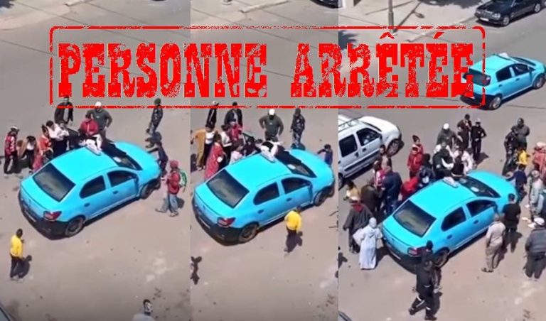 Settat .. inflict loss of equipment to the ownership of others overturned around thirty