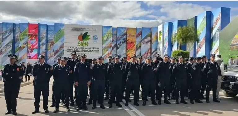 Strong security measures following the pace of launching the agricultural exhibition in Meknes
