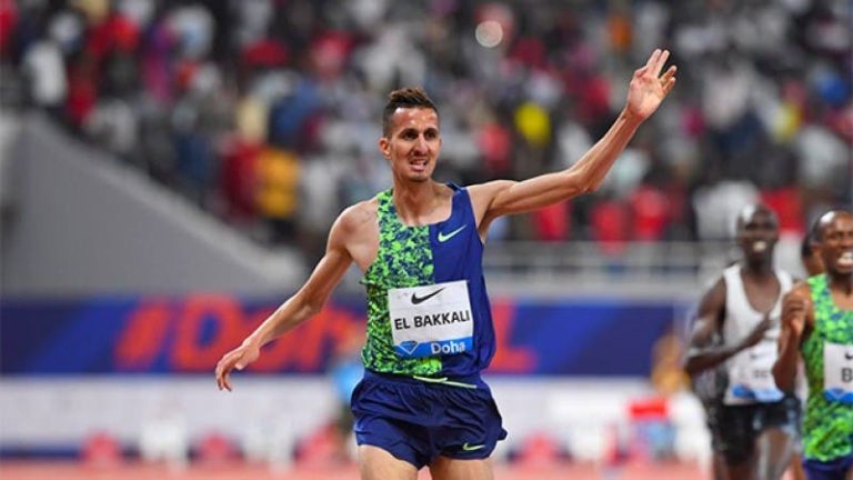 Sufyan al -Baqali arrives second at the SHIMAN FORUM DEMOND LEAGUE