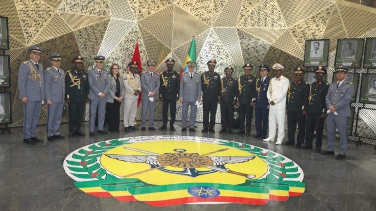 The Inspector General of the Royal Armed Forces is a working visit to Ethiopia