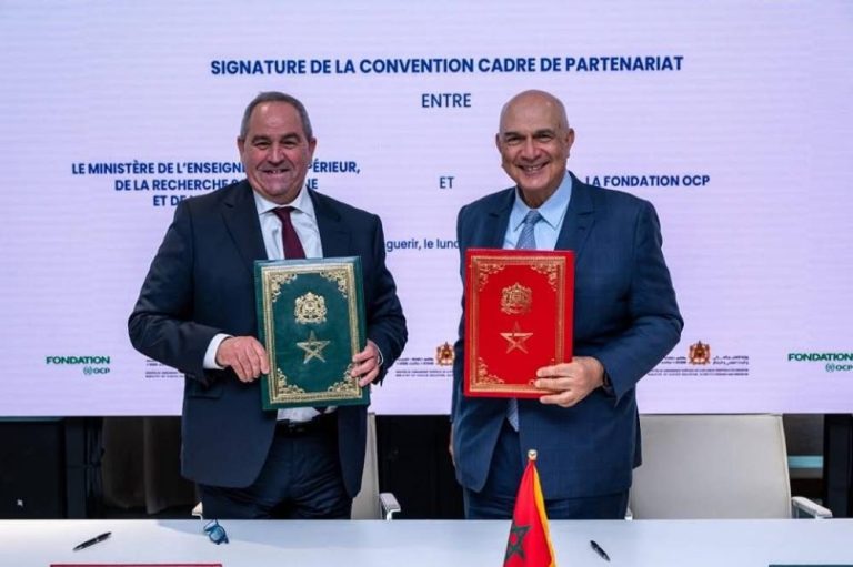 The Ministry of ESRSI and the OCP Foundation launch the National Research, Development and Innovation Support Program (PNARDI) 2025-2028 as part of a strategic partnership