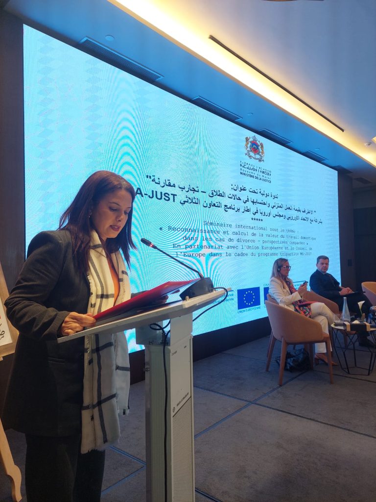 The Ministry of Justice is organizing an international symposium on the recognition and calculation of the value of unpaid domestic work in cases of divorce - an important step in the family reform workshops