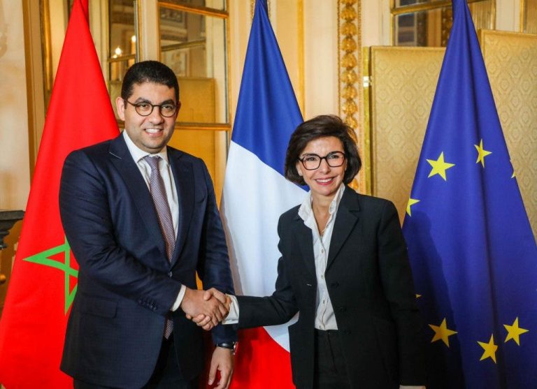 The book fair, Paris, bilateral talks between Benaid, Dati and a reception for the Moroccan delegation
