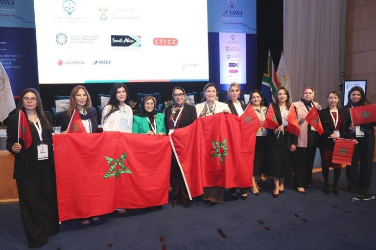 The election of Moroccan women, Mimini, is the president of the International Association for Women for the Judge