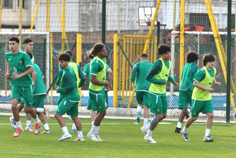 The lion cubs of the Atlas U17 continue their preparations for the quarter -final of tomorrow against South Africa