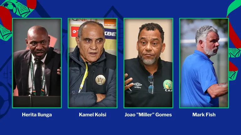 Tomorrow at 2:00 p.m., Mark Fish, Herita Ilunga, Miller Gomes and Kamel Kolsi in front of the press for a technical and tactical analysis of the CAN U-17 CAF Morocco 2025