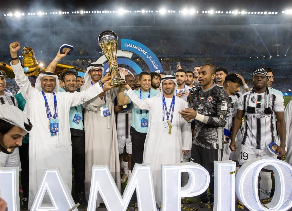 Under the direction of Amouta, the Émiratie island crown a champion of the League Cup