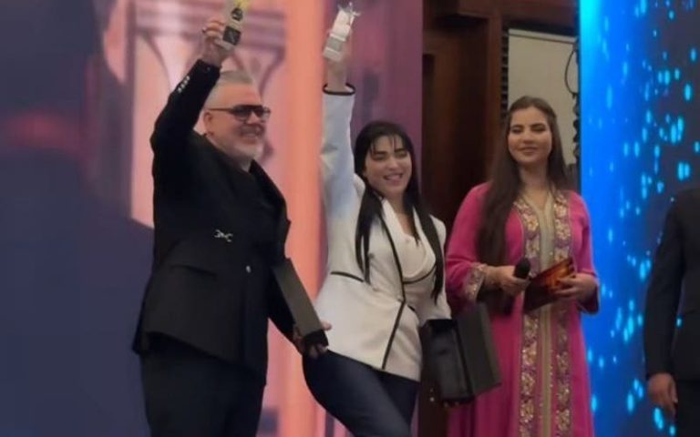 Yousry al -Marraki is crowned with Silver star as the best actor in his role in the series "Old Wound"