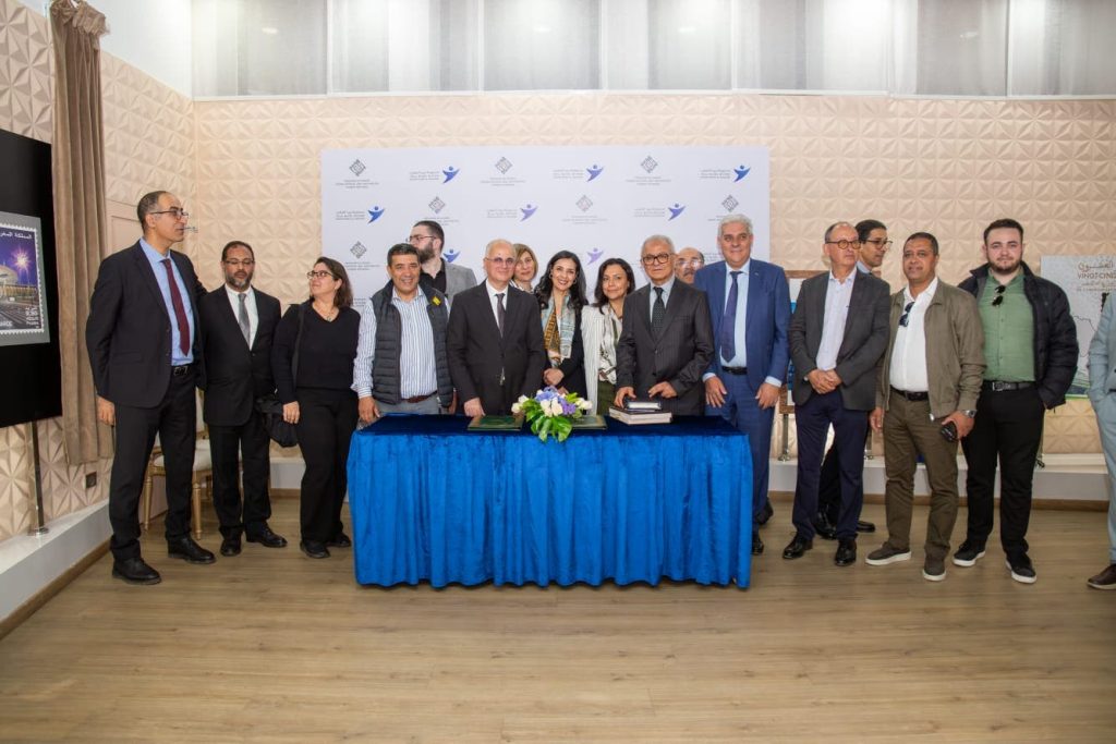 A partnership agreement between Morocco Post and Authority architects to improve digital confidence (photos)