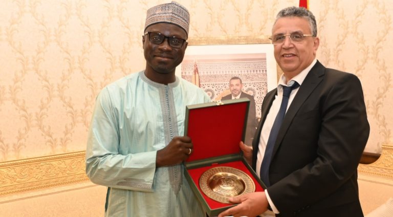 The Minister of Justice receives the Secretary General of the Organization for the Unification of Business Law in Africa (OHADA)