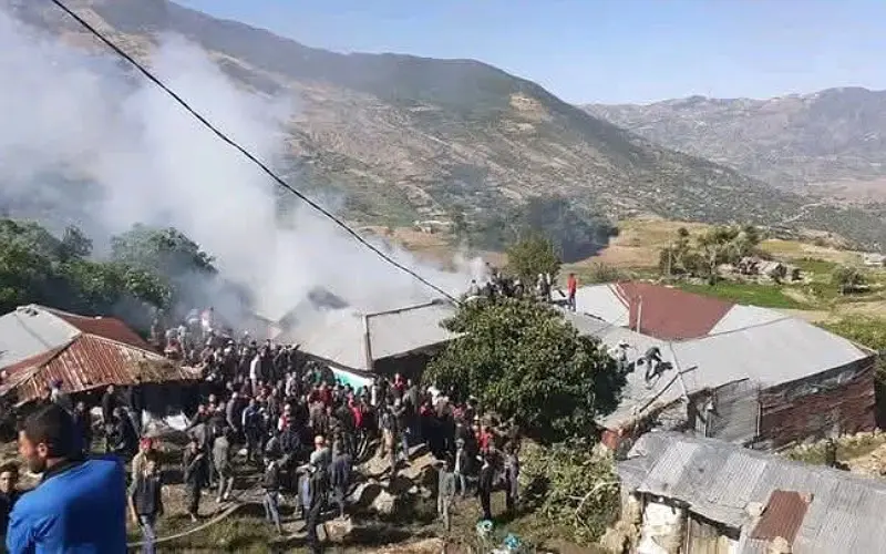 A catastrophic at Chefchaouen. 4 people from a family were killed by a fire that broke out at their home