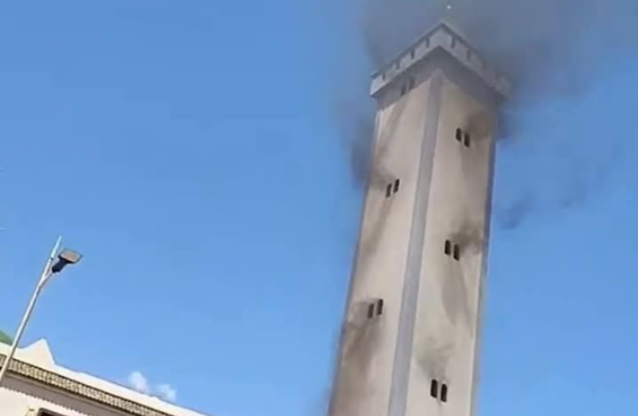 A fire in the Hamza mosque in Berkane without recording losses