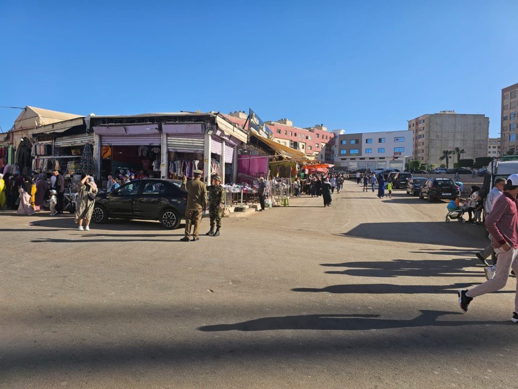 A firm fist in Meknes. The leader releases the Mabrouka market and returns the system to the public street
