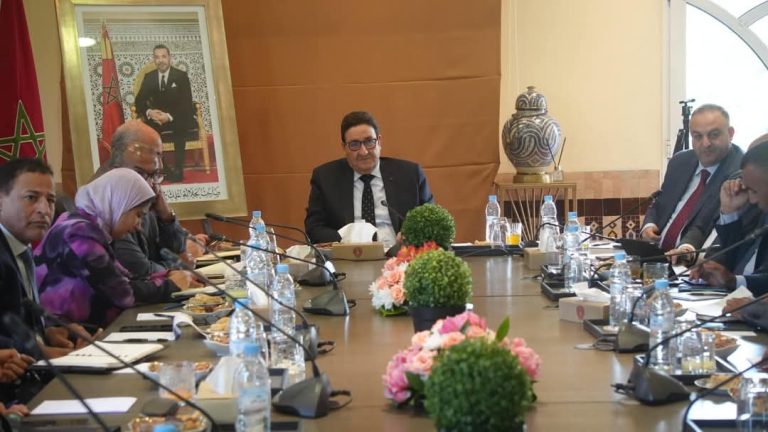 A high -level meeting to discuss tourist transport prospects in Morocco
