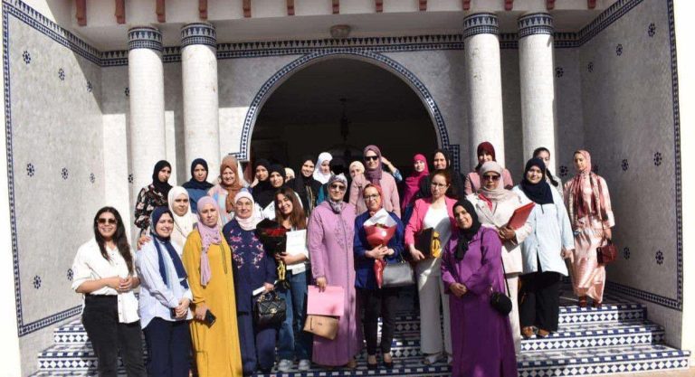 A meeting of awareness with the national initiative to empire women in Nador