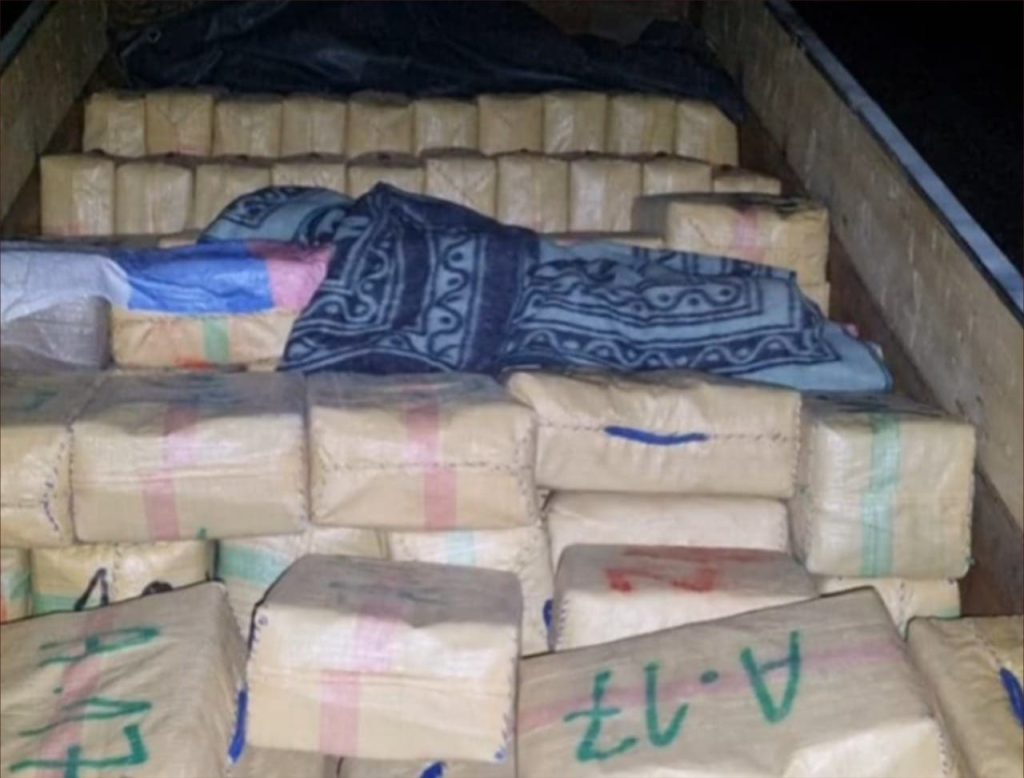 A qualitative operation for a shishwa gendarmerie who abandoned a huge smuggling attempt for Shera's anesthesia in the Ashmarin group