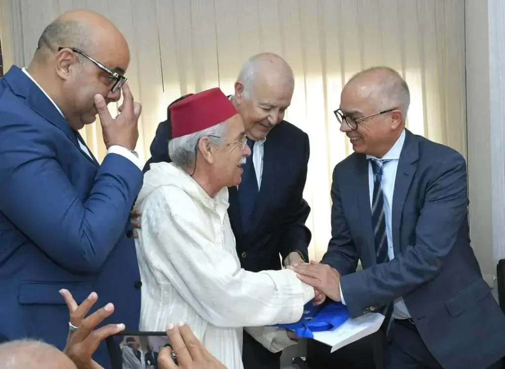 A reception in honor of the delegation of sports heroes towards the hajj rituals