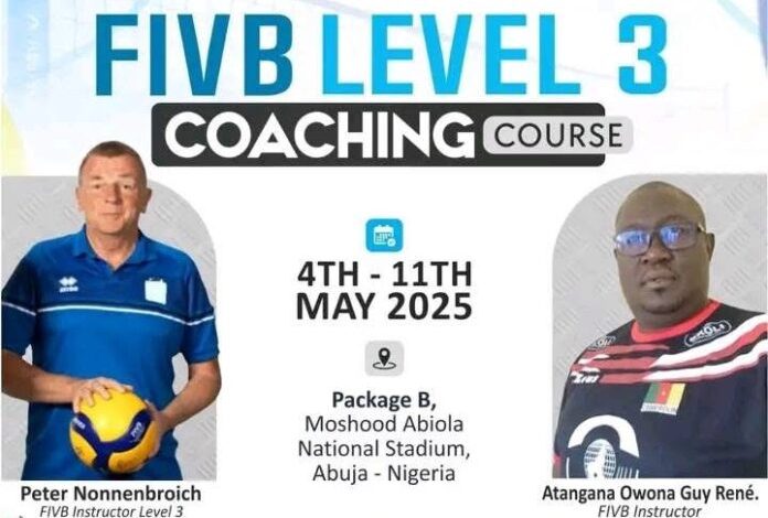 Abuja hosts a FIVB Level 3 course for volleyball coaches