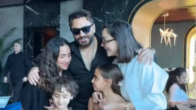 After their divorce, Tamer Hosni and Basma Boussil celebrate their two daughters